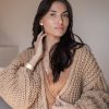 Muoti Bohemiana Neuletakit | Frida Neuletakki, Caramel