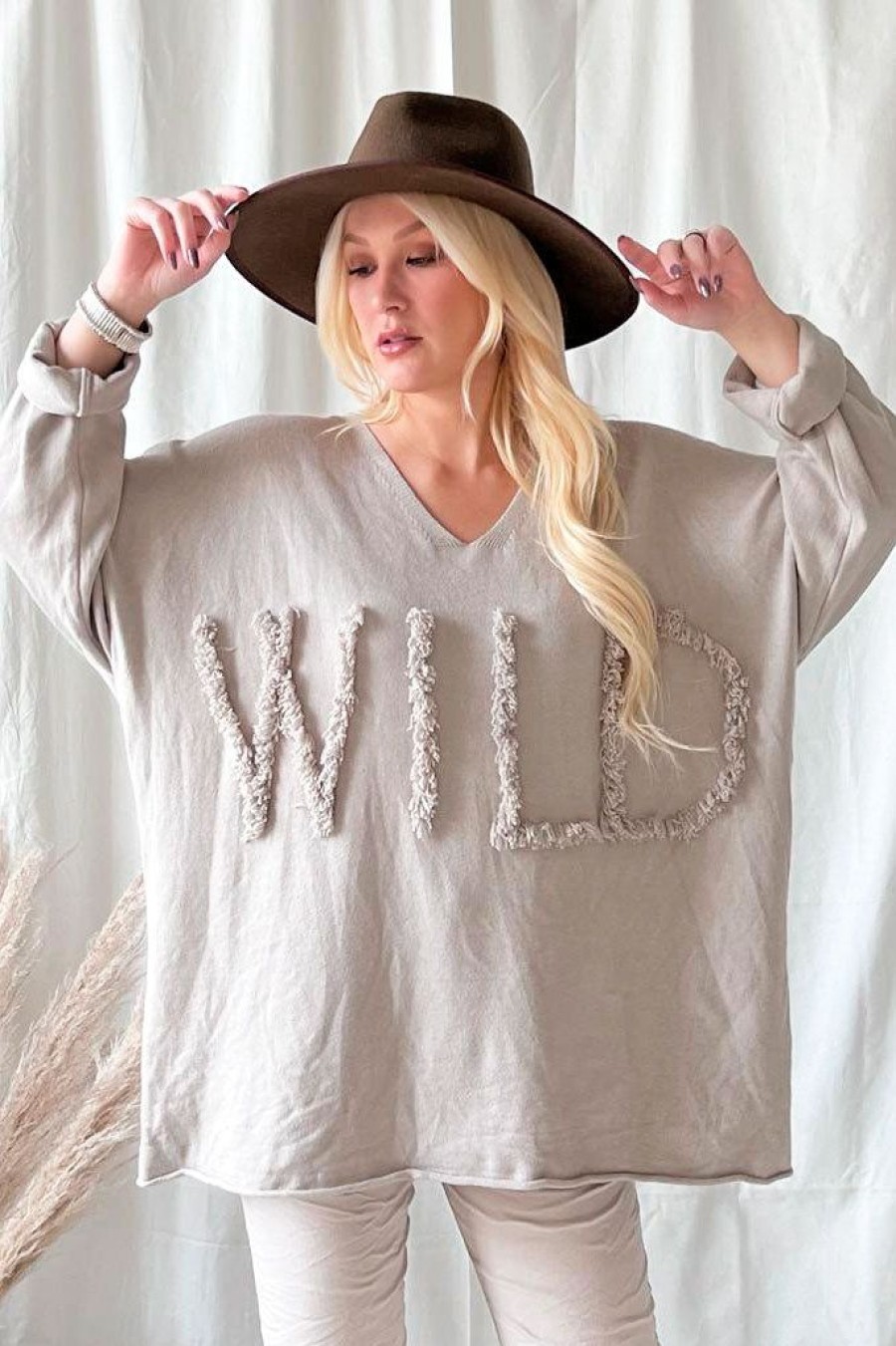 Muoti Bohemiana Neuleet | Wild Neule, Beige