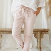 Muoti Perfect Jeans Joggerit | Perfect Joggerit Buttons, Roosa