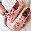 Muoti Walk in Pitas Espadrillot | Ada Pellava Espadrilletennarit, Dusty Pink