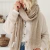 Muoti BYPIAS Huivit | Cashmere Love Huivi, Taupe