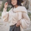 Muoti BYPIAS Neuletakit | Mohair Dream Neuletakki, Cream