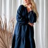 Muoti BYPIAS Pellavamekot | Lindsay Pellavamekko, Navy