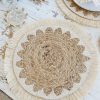 Koti Ja Sisustus MuMMuM Tabletit | Sunflower Juuttitabletti, Natural