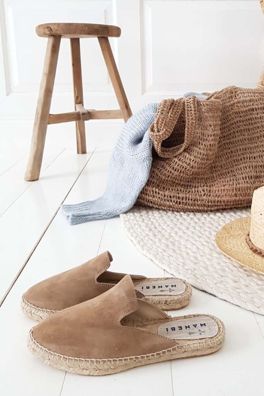 Muoti Manebi Espadrillot | Hamptons Pistokkaat, Vintage Taupe