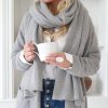 Muoti BYPIAS Huivit | Cozy Cashmere Huivi, Harmaa