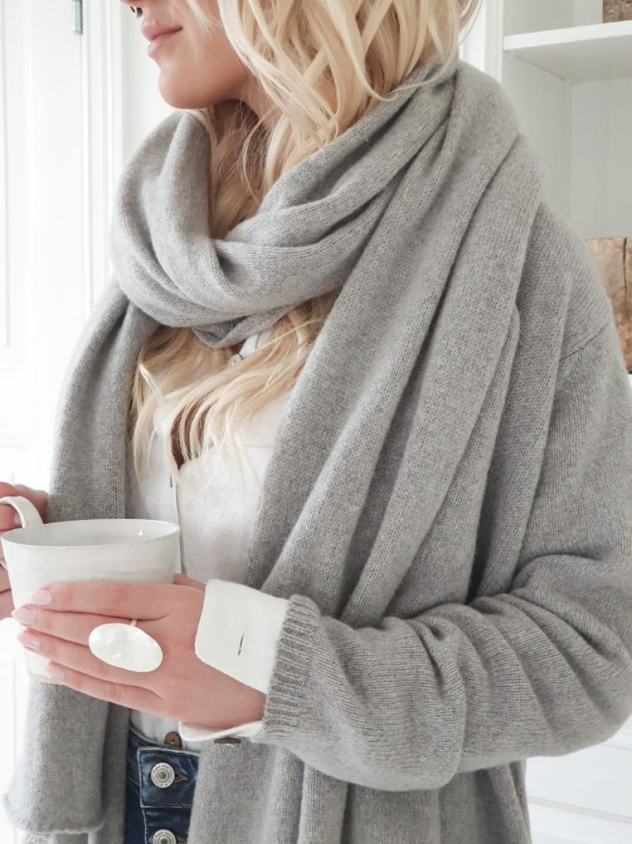 Muoti BYPIAS Huivit | Cozy Cashmere Huivi, Harmaa