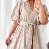 Muoti Bohemiana Puuvillamekot | Monaco Puuvillamekko, Beige