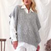 Muoti Bohemiana Neuleet | Chloe Mohairneule, Harmaa