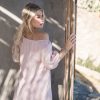 Muoti BYPIAS Pellavamekot | Louise Pellavamekko, Blush Vaaleanpunainen